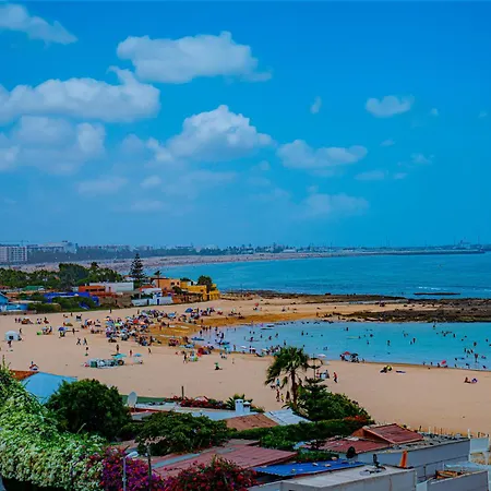 Beautiful And Stylish 2Br Appartment With A Wide Beach View Mohammedia Exterior photo